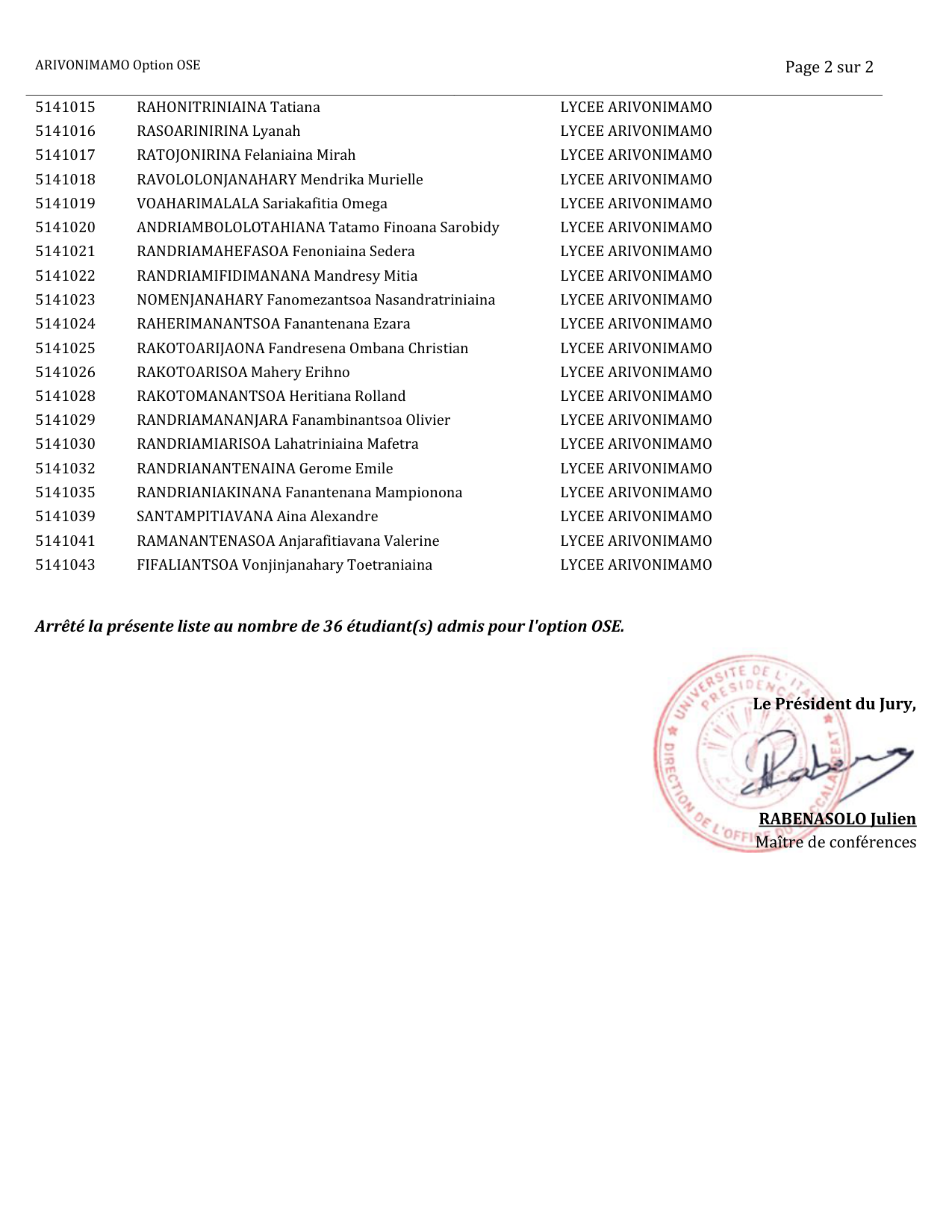 Résultats Bacc 2026